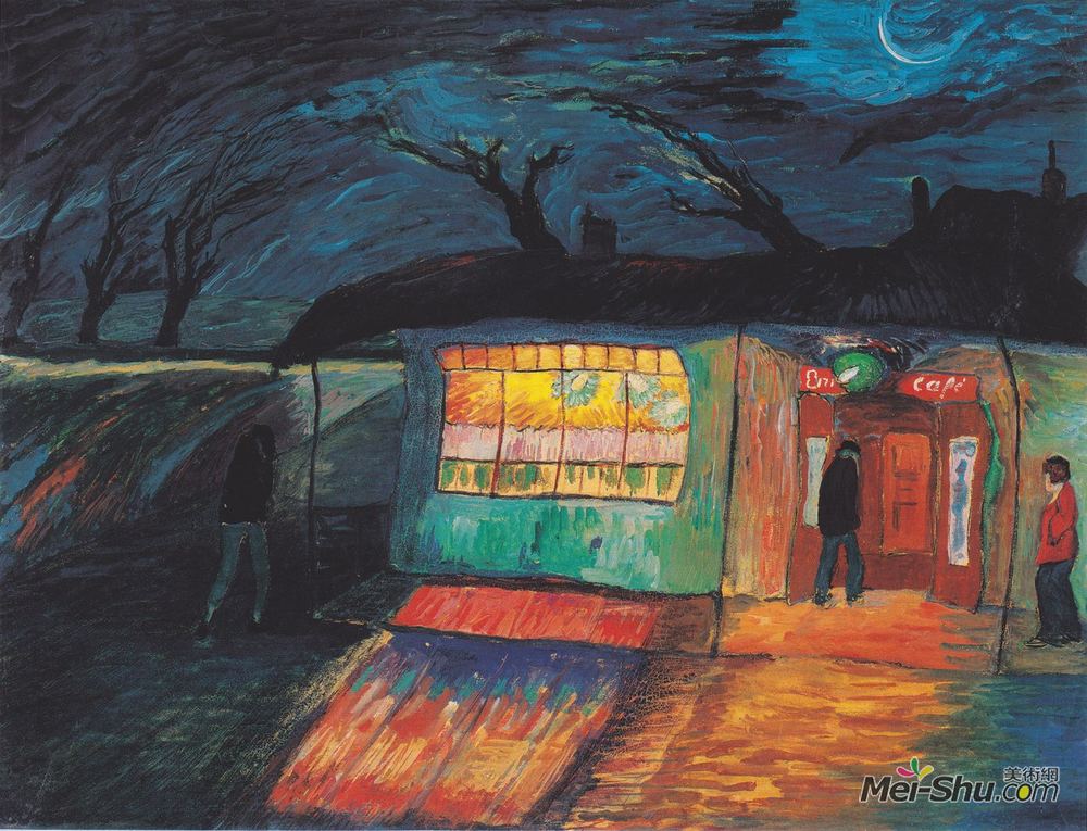 玛丽安冯韦勒金(Marianne von Werefkin)高清作品《TVGkLt4OM2I》