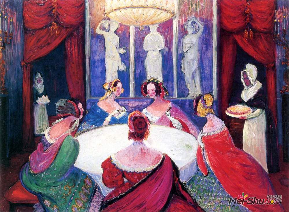 玛丽安冯韦勒金(Marianne von Werefkin)高清作品《DB0lVe28 KY》