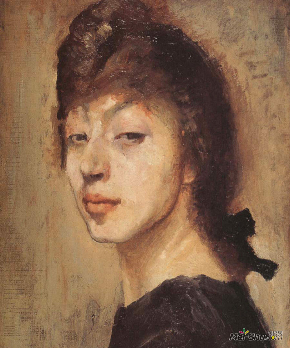 《自画像》丽·罗兰珊(marie laurencin)高清作品欣赏