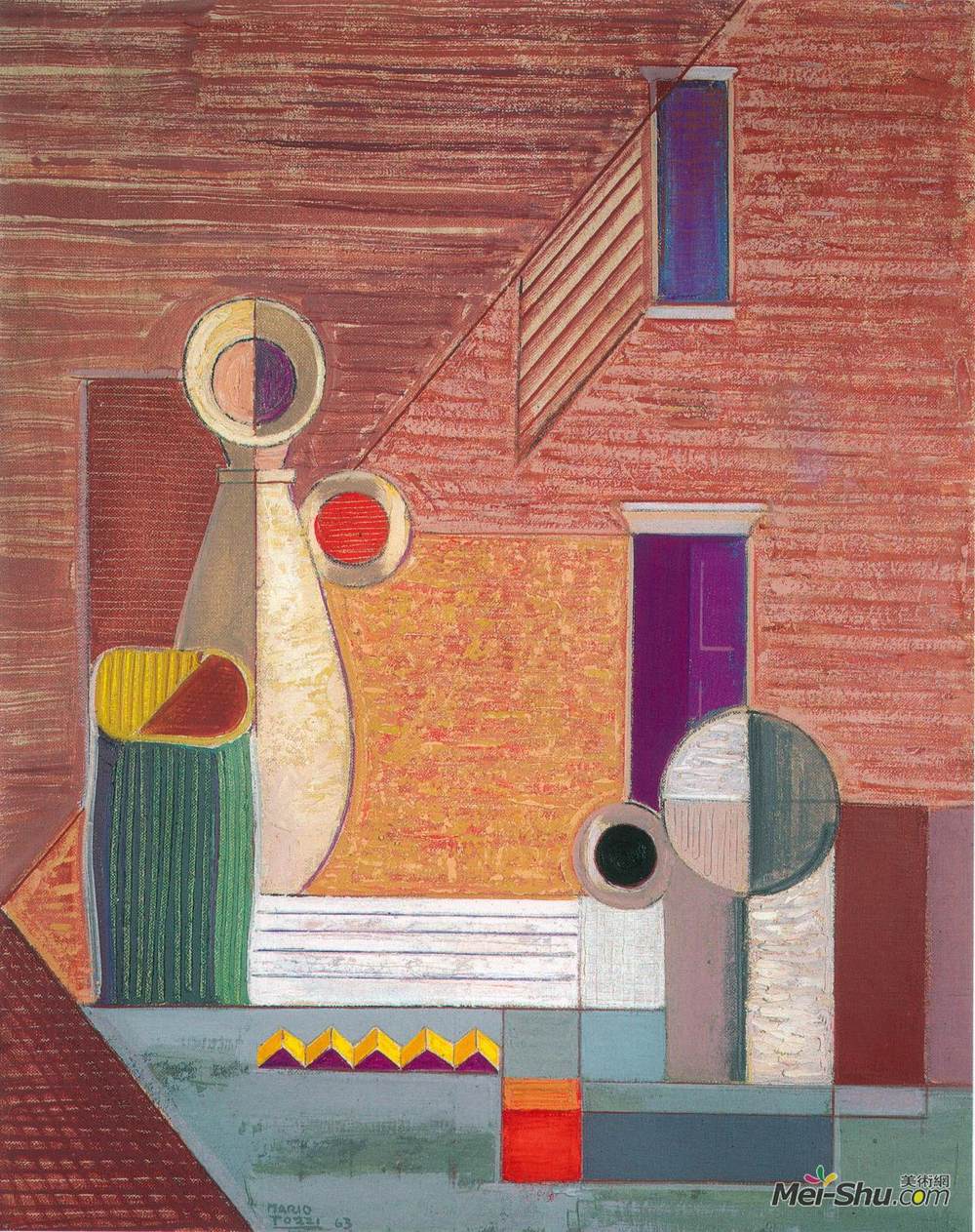 马里奥托齐(Mario Tozzi)高清作品《中提琴》