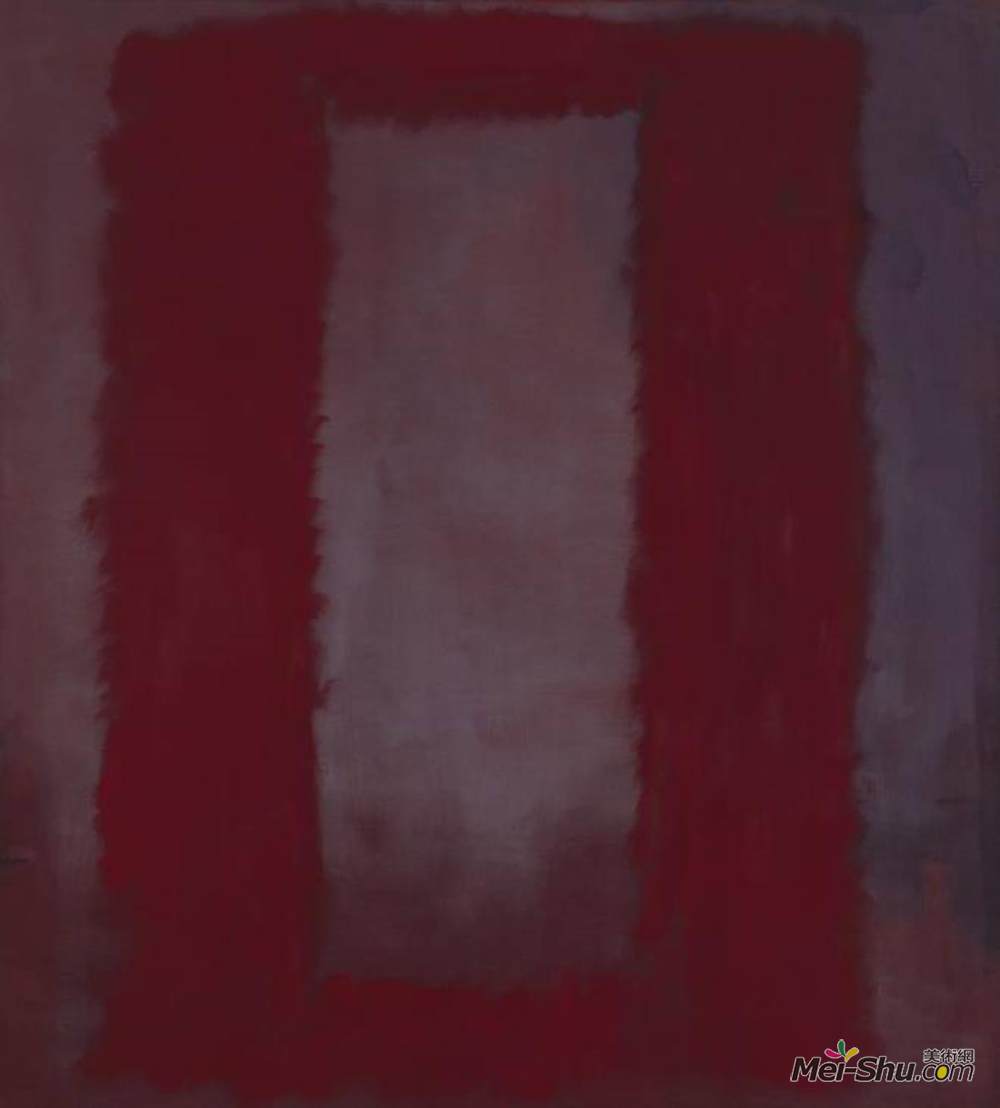 马克·罗斯科(Mark Rothko)高清作品《栗色红》