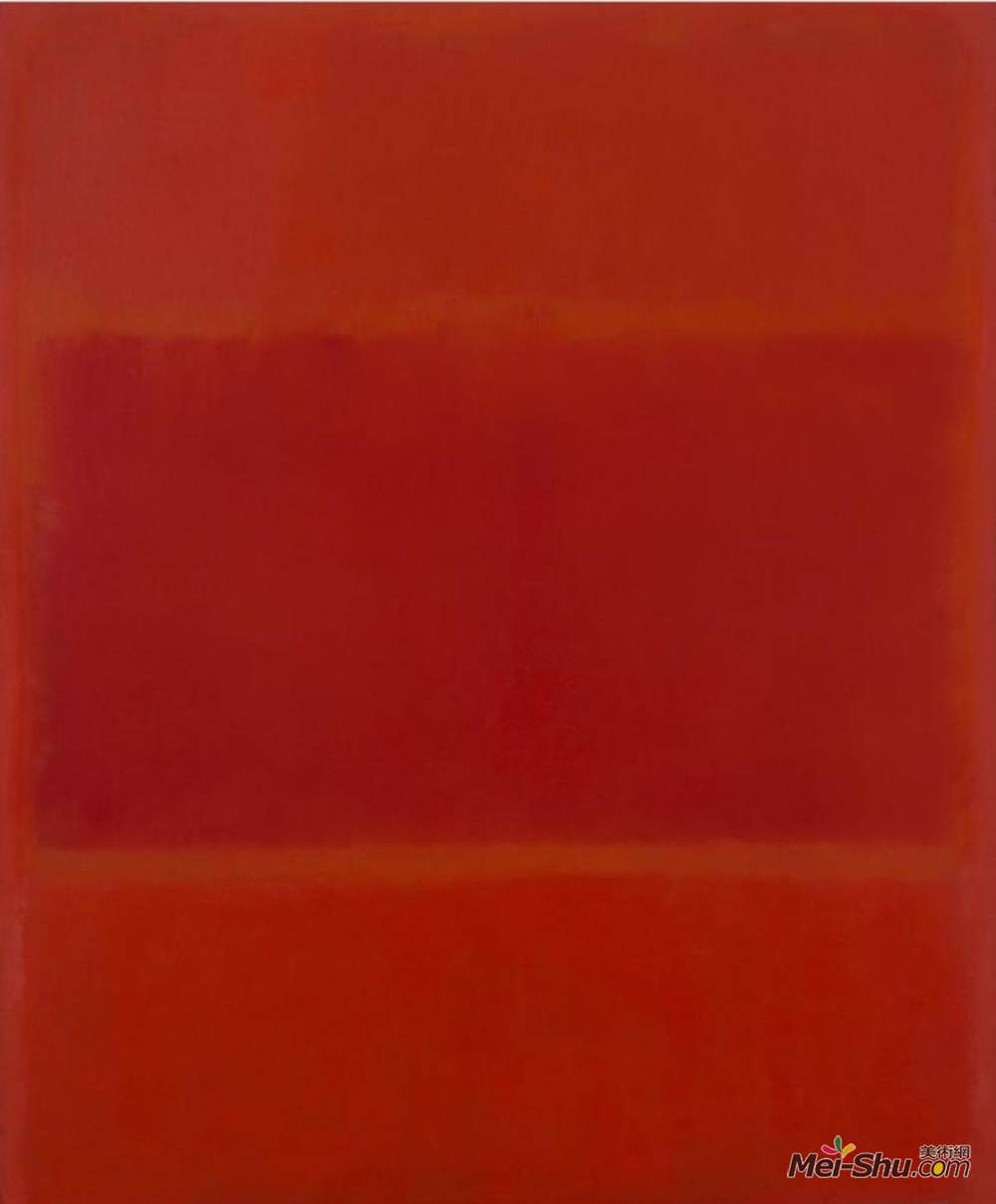 马克·罗斯科(Mark Rothko)高清作品《红橙色》