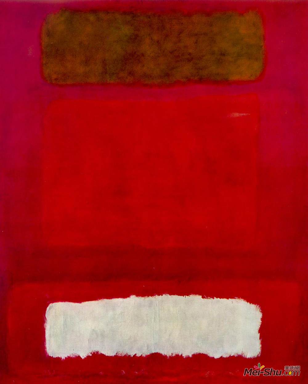 16号红白布朗马克罗斯科markrothko高清作品欣赏