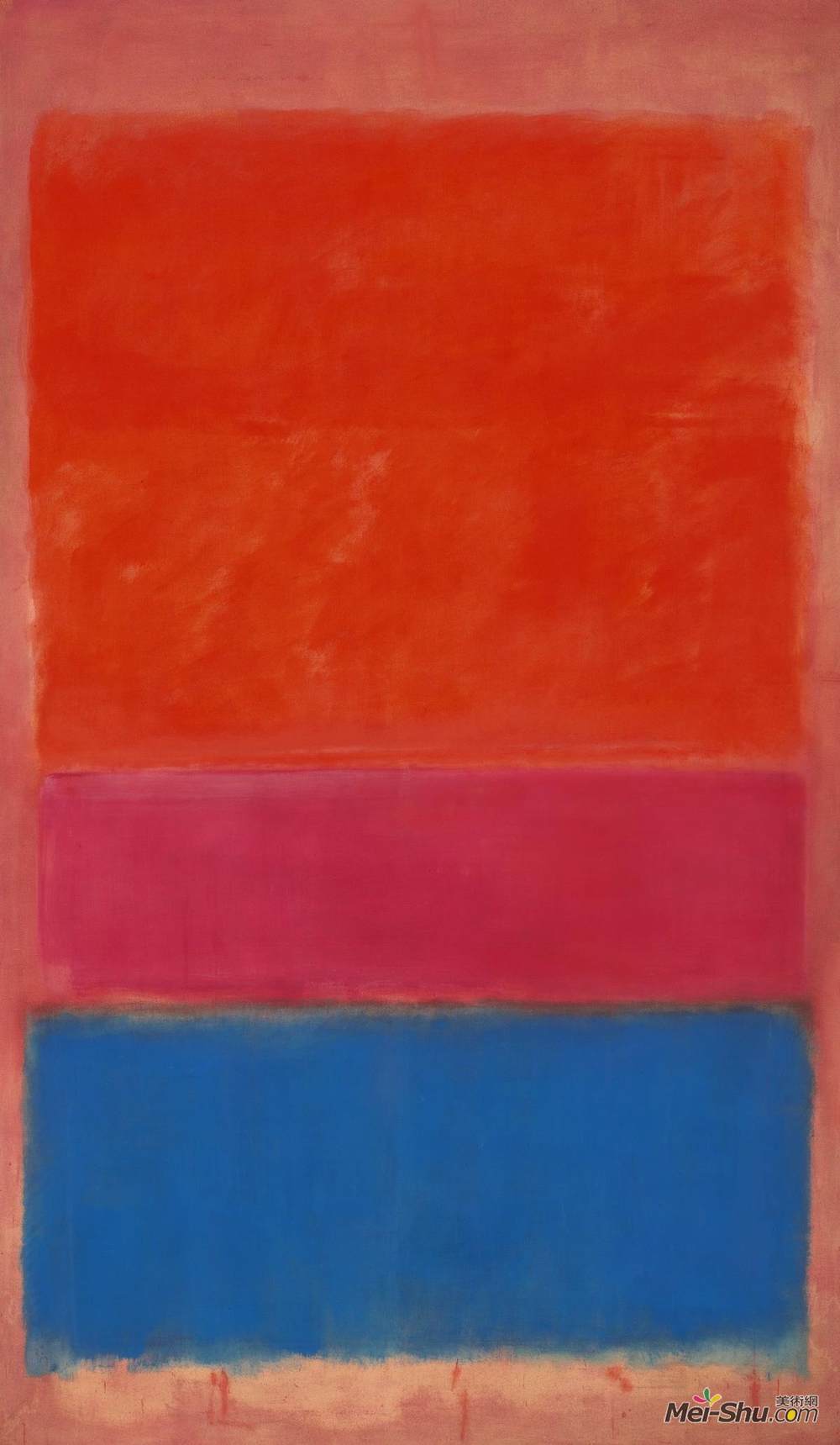 1号皇家红蓝马克罗斯科markrothko高清作品欣赏