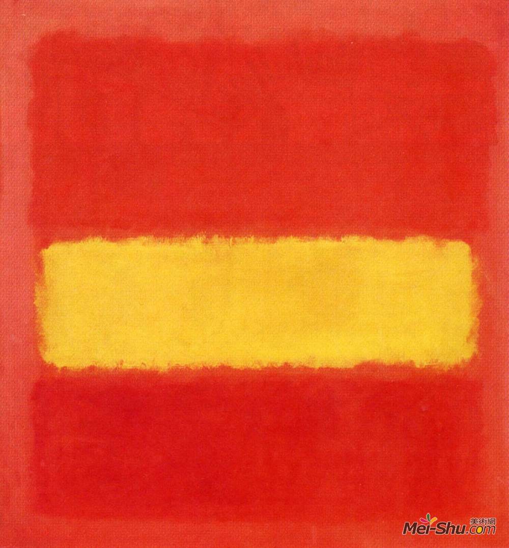 马克·罗斯科(Mark Rothko)高清作品《黄带》