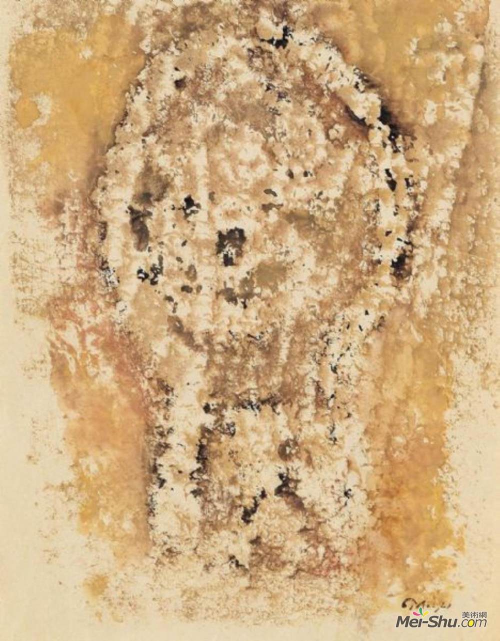马克·托比(Mark Tobey)高清作品《未验明的》