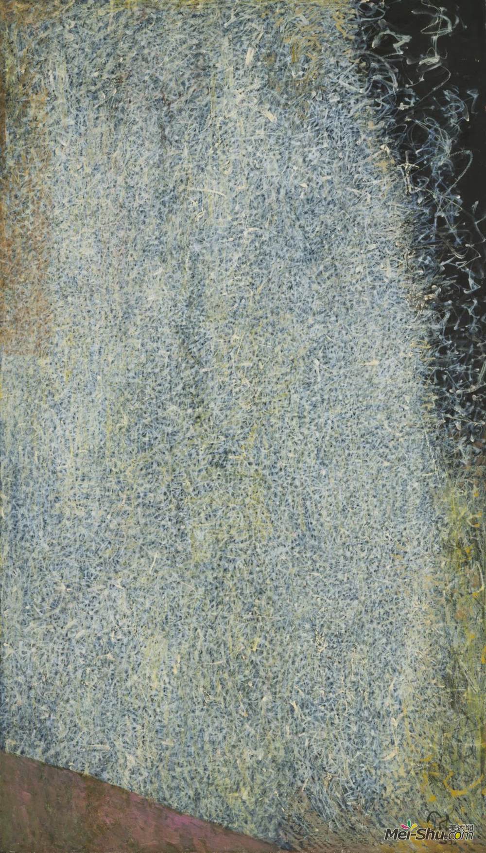 马克·托比(Mark Tobey)高清作品《八月之缘》