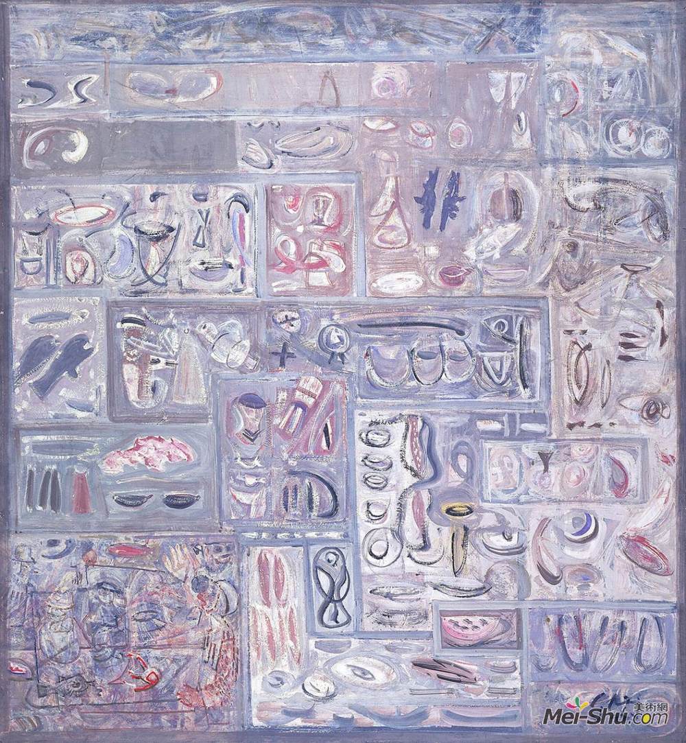 马克·托比(Mark Tobey)高清作品《华盛顿》