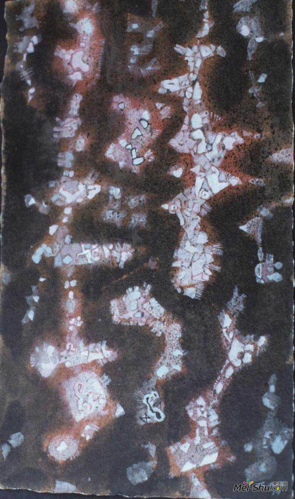 马克·托比(Mark Tobey)高清作品《狂欢节》