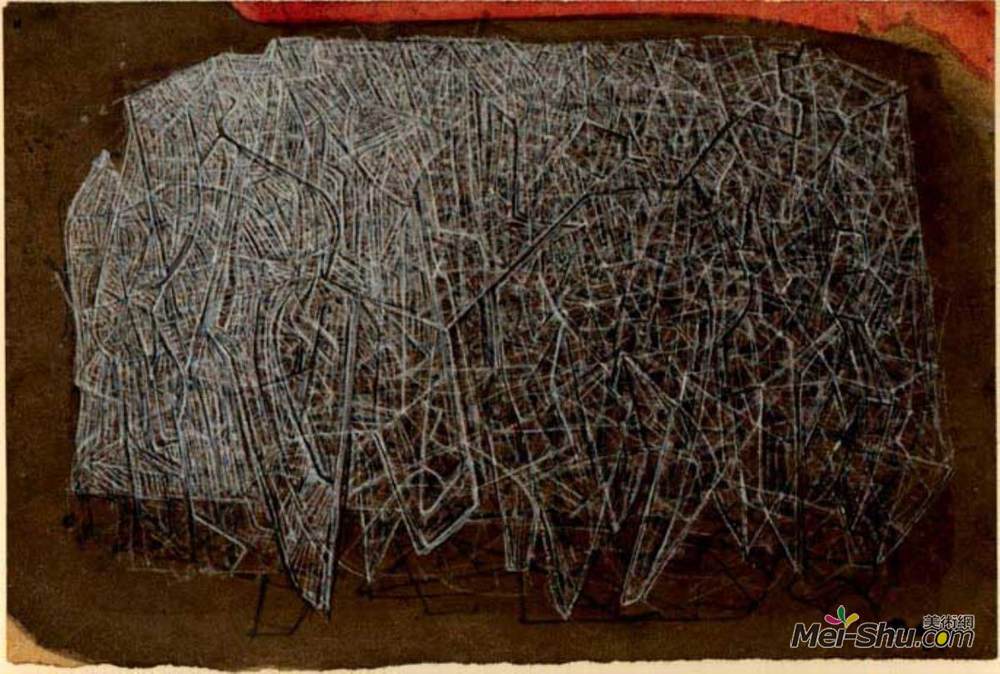 马克·托比(Mark Tobey)高清作品《光之情人》