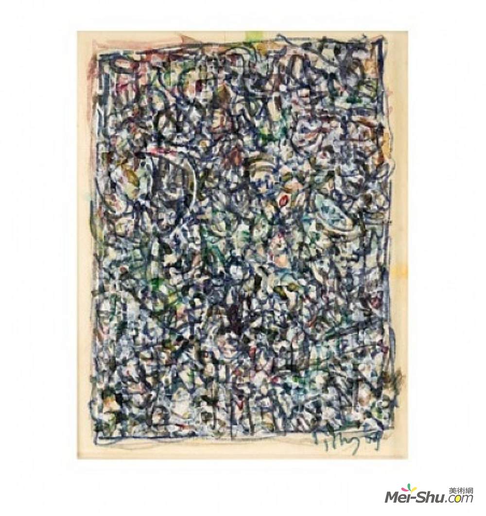 马克·托比(Mark Tobey)高清作品《旅行托比》