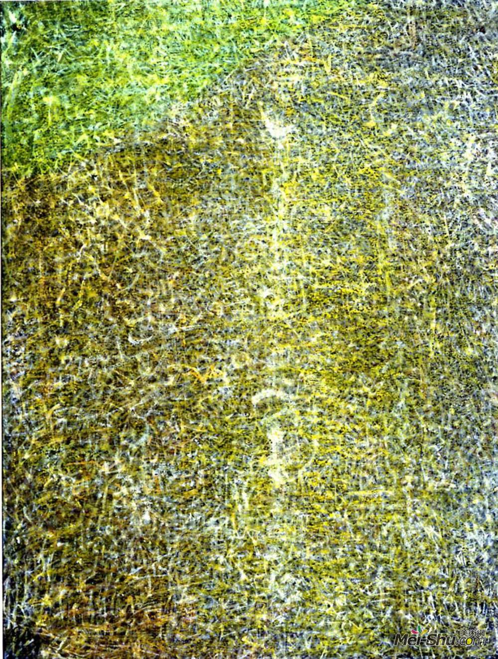 马克·托比(Mark Tobey)高清作品《新月》