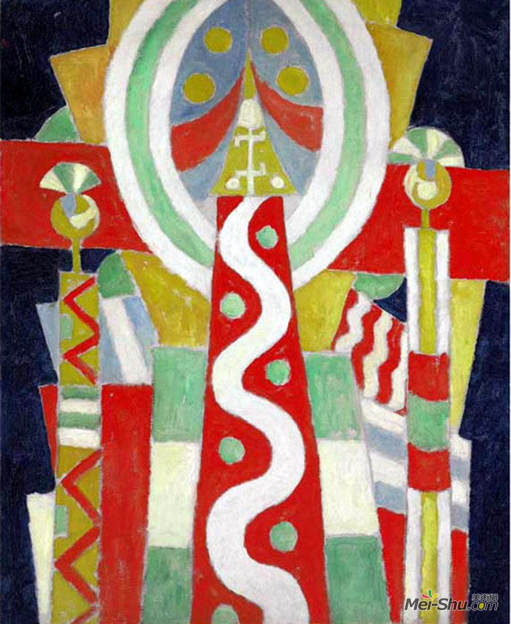 马斯登·哈尔特里(Marsden Hartley)高清作品《灯塔》