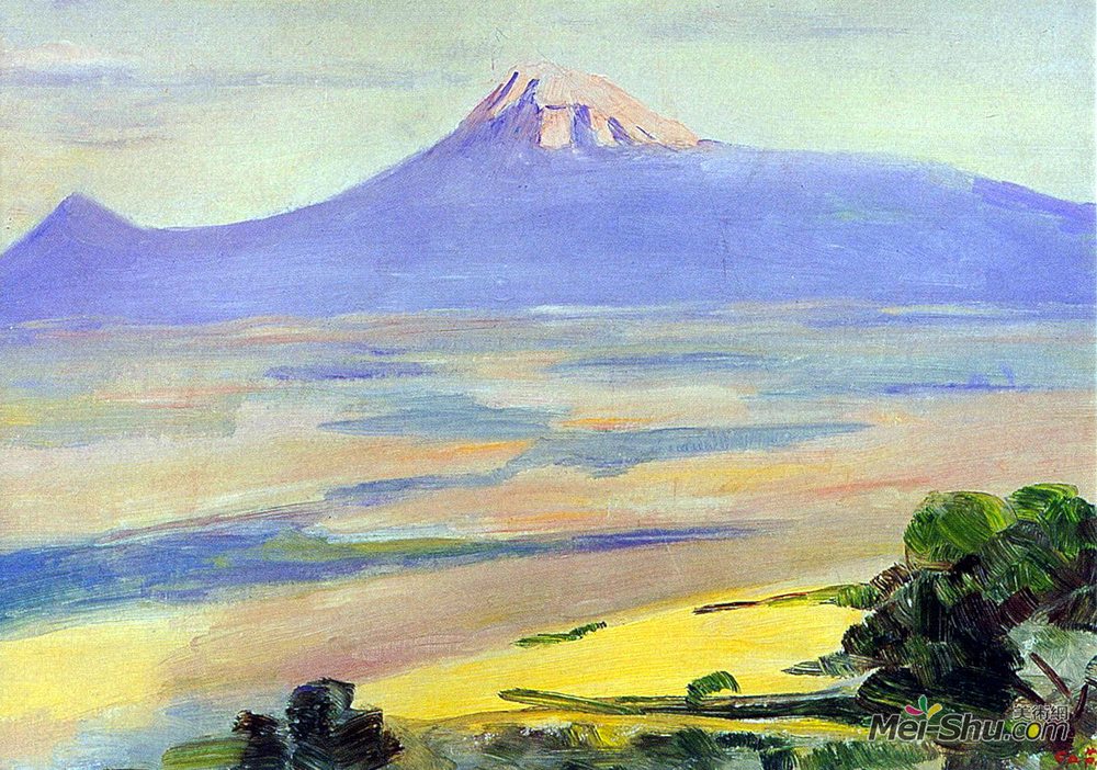 马蒂罗斯(Martiros Sarian)高清作品《阿拉拉特》