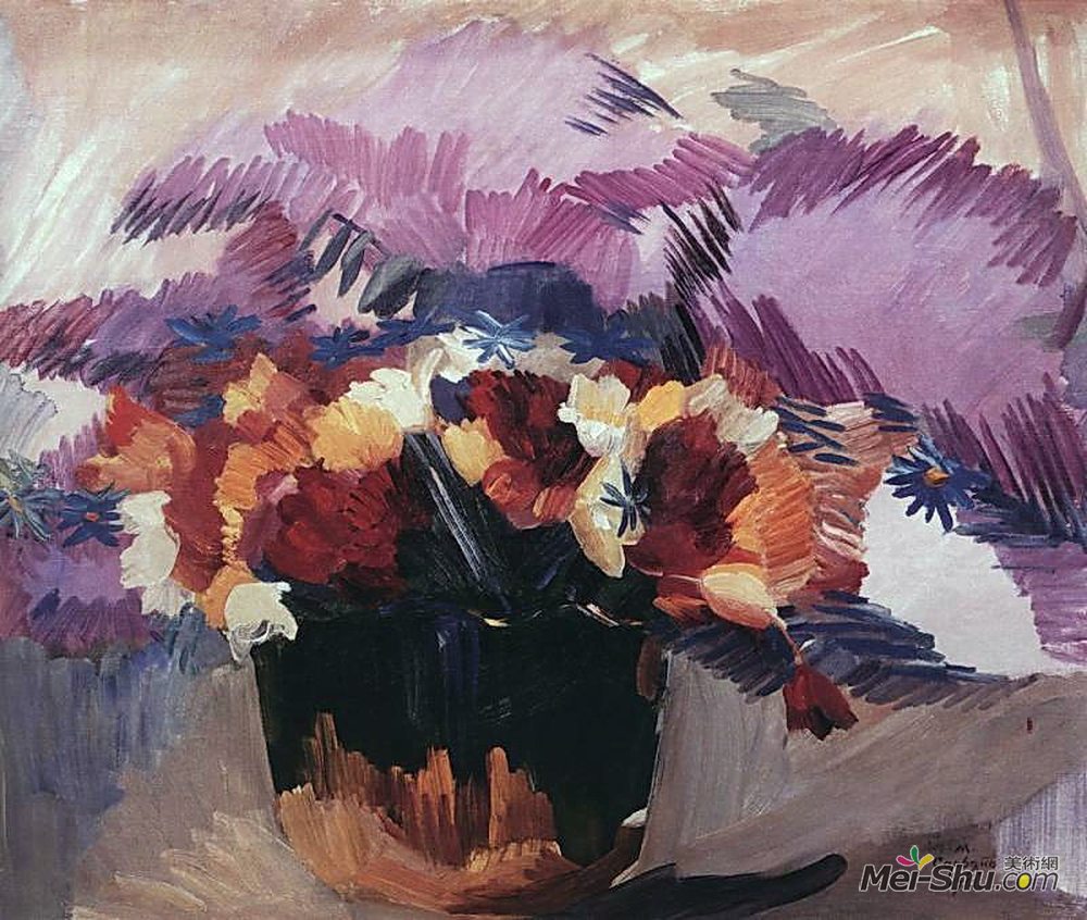马蒂罗斯(Martiros Sarian)高清作品《花》