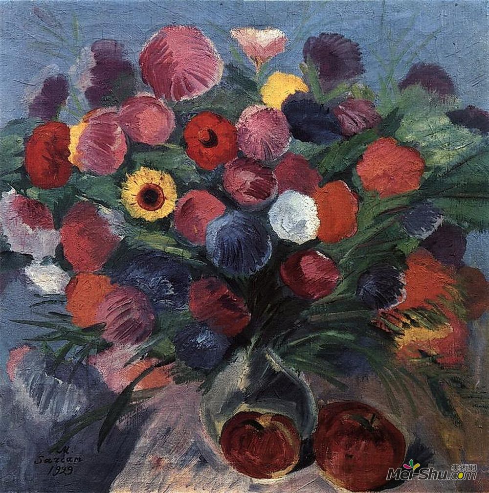 马蒂罗斯(Martiros Sarian)高清作品《花》