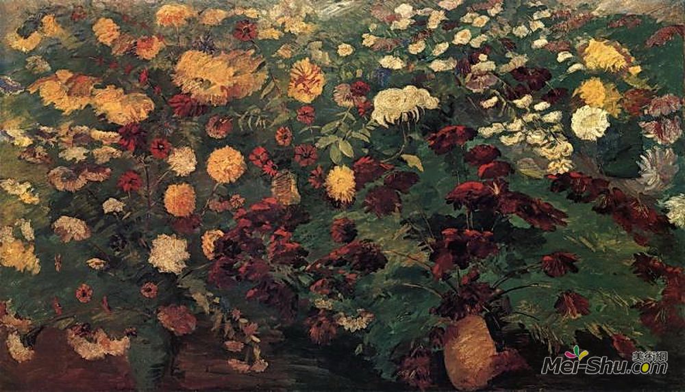 马蒂罗斯(Martiros Sarian)高清作品《花》