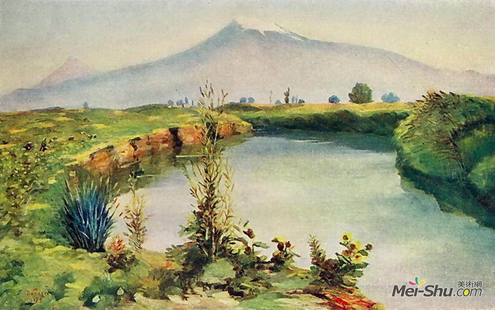 马蒂罗斯(Martiros Sarian)高清作品《正午》