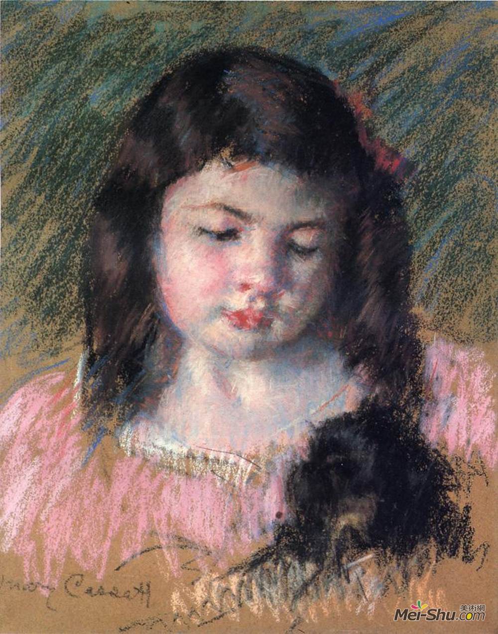 玛丽·卡萨特(Mary Cassatt)高清作品《我的公司破产了》