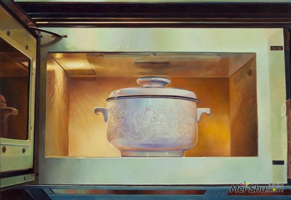 玛丽·普拉特(Mary Pratt)高清作品《浪漫的砂锅》
