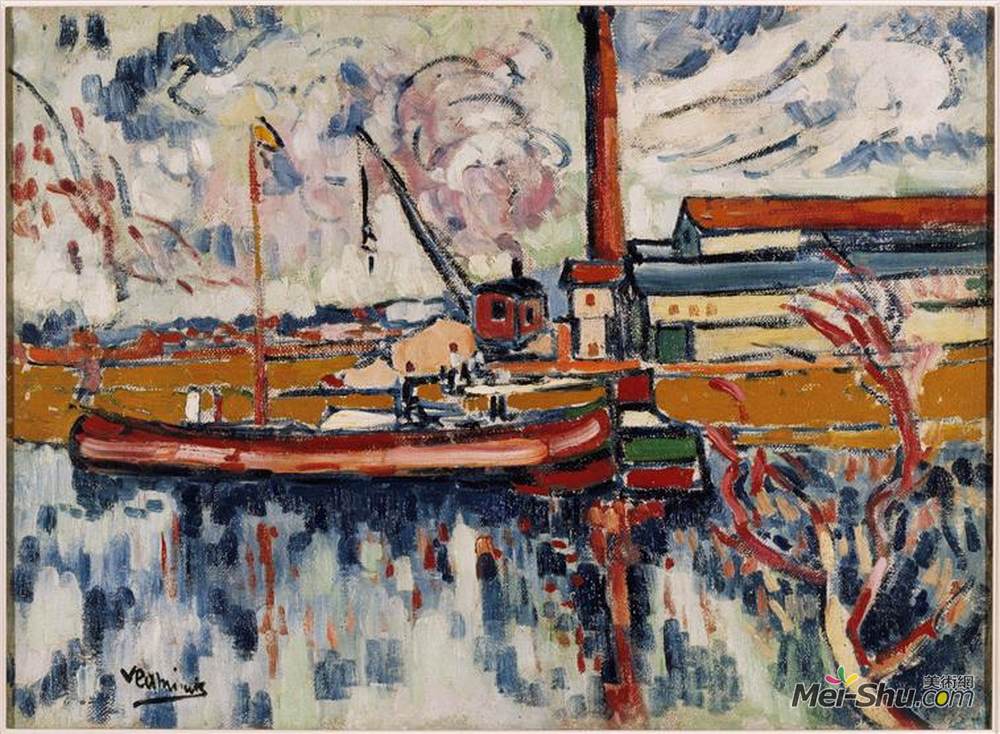 莫里斯·德·乌拉曼克(Maurice de Vlaminck)高清作品《沙图》