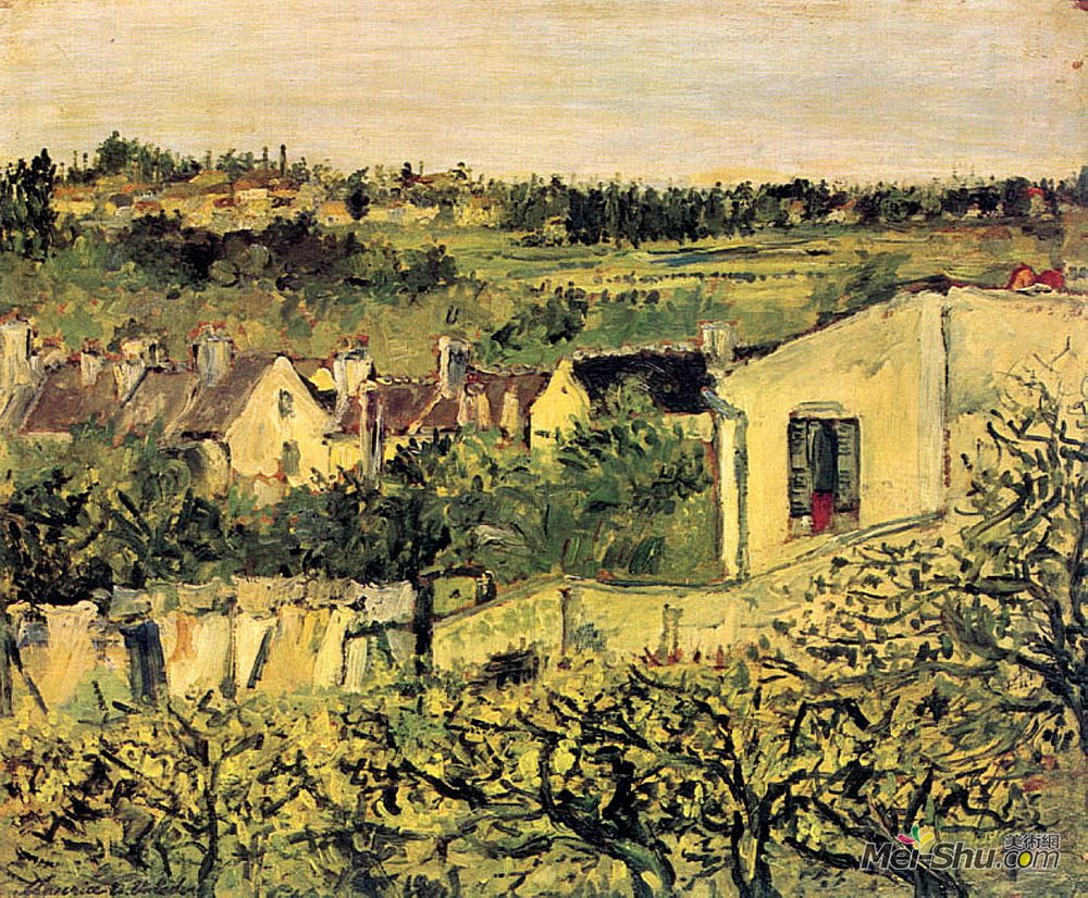 莫里斯·郁特里罗(Maurice Utrillo)高清作品《拉巴特皮森》