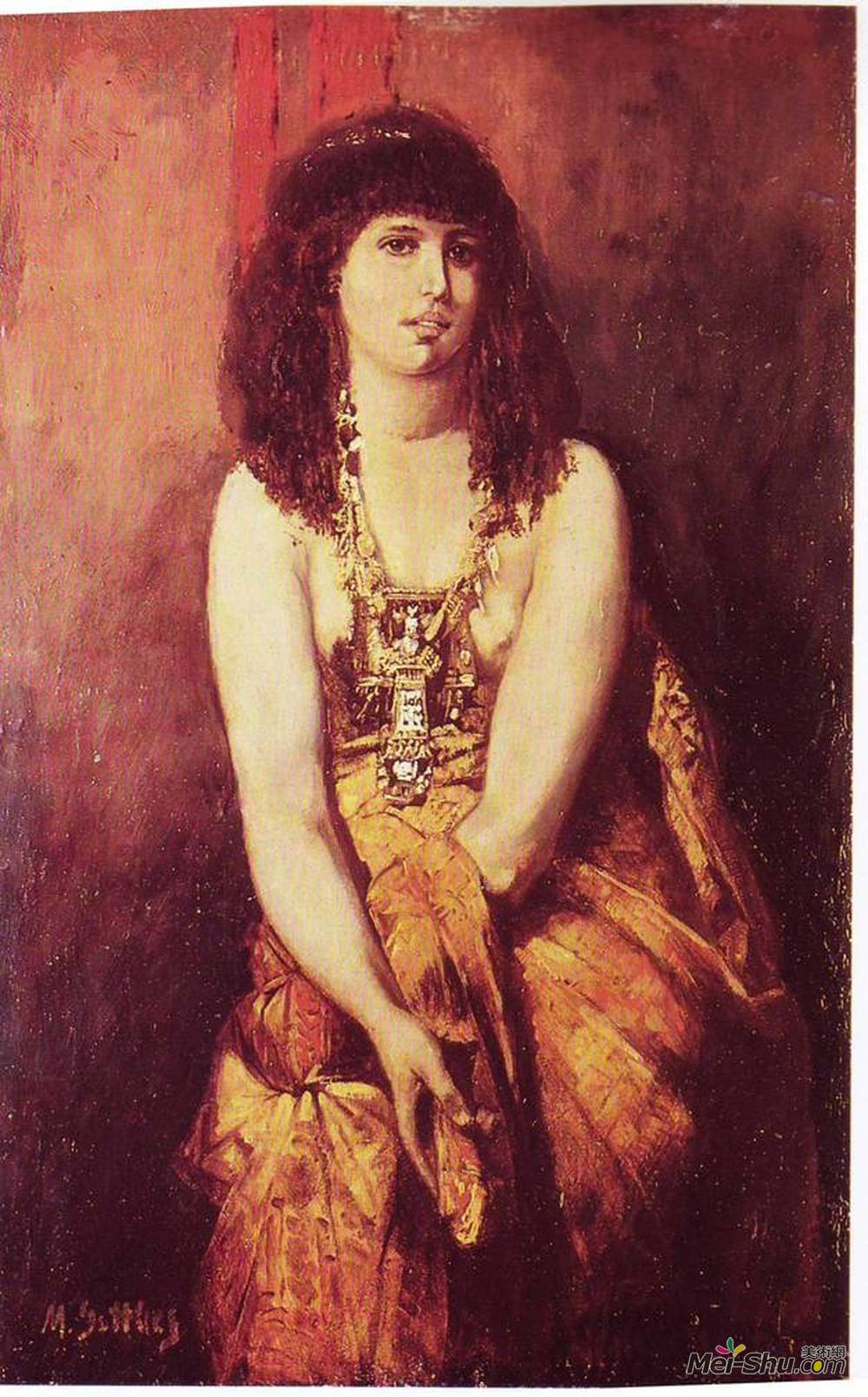毛里希·戈特利布(Maurycy Gottlieb)高清作品《象牙》