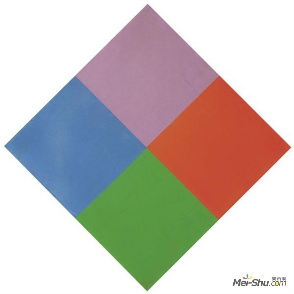 马克斯比尔(Max Bill)高清作品《由紫色核心制成》