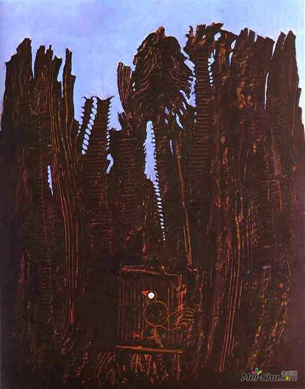 马克斯·恩斯特(Max Ernst)高清作品《林鸽》