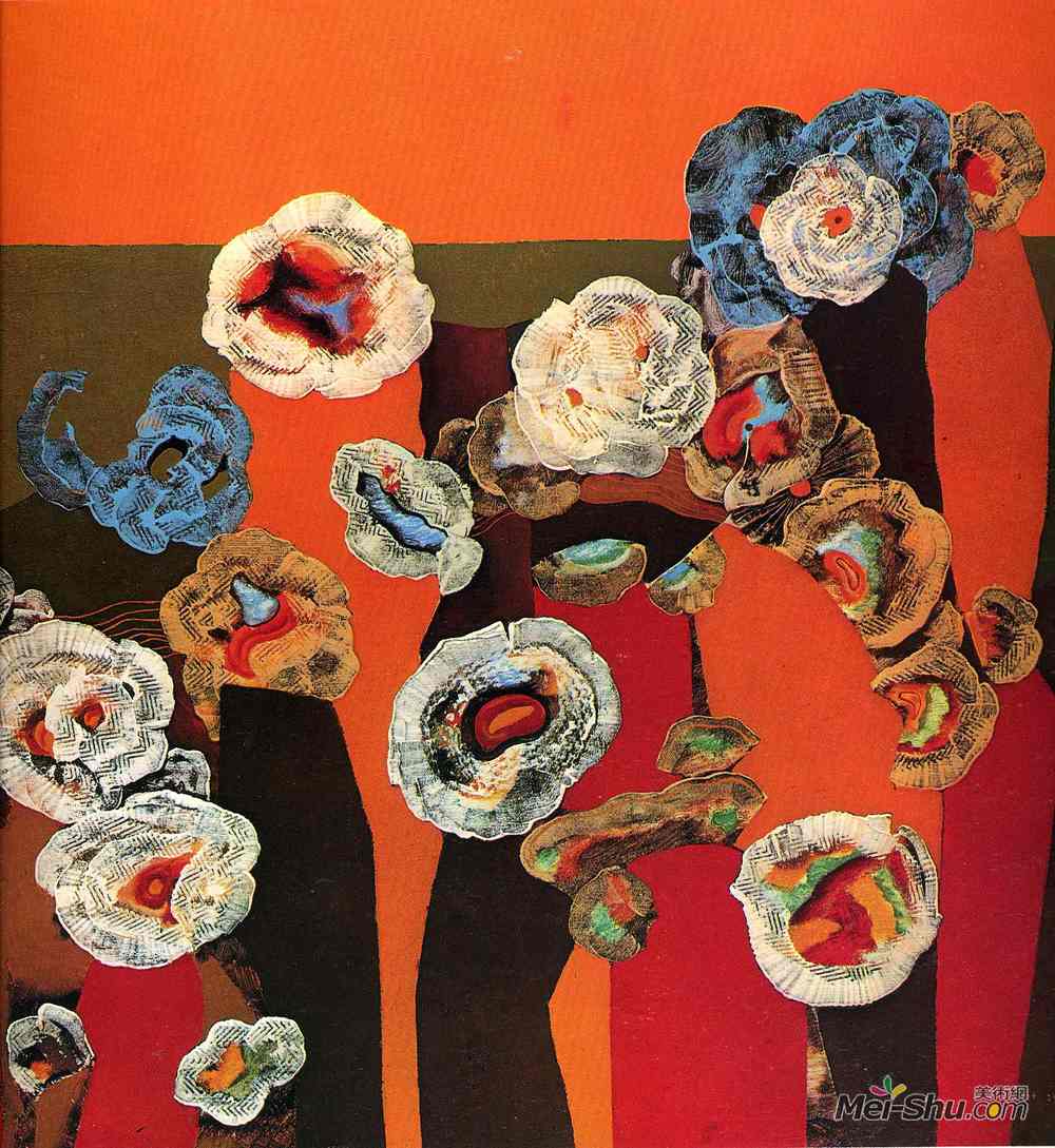 马克斯·恩斯特(Max Ernst)高清作品《贝壳花》