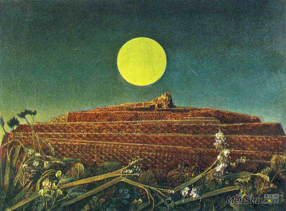 马克斯·恩斯特(Max Ernst)高清作品《整个城市》