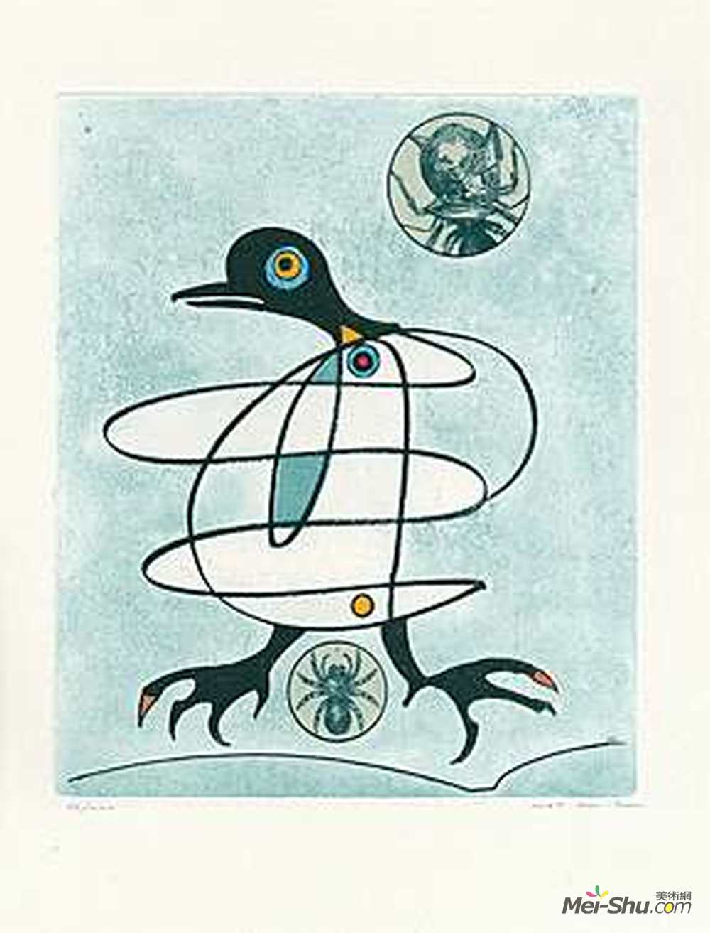 马克斯·恩斯特(Max Ernst)高清作品《丁香之夜的所有车道》