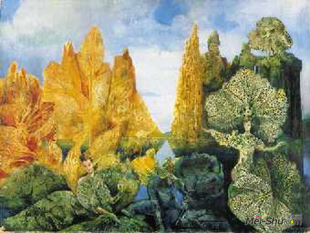马克斯·恩斯特(Max Ernst)高清作品《吉普赛玫瑰李》