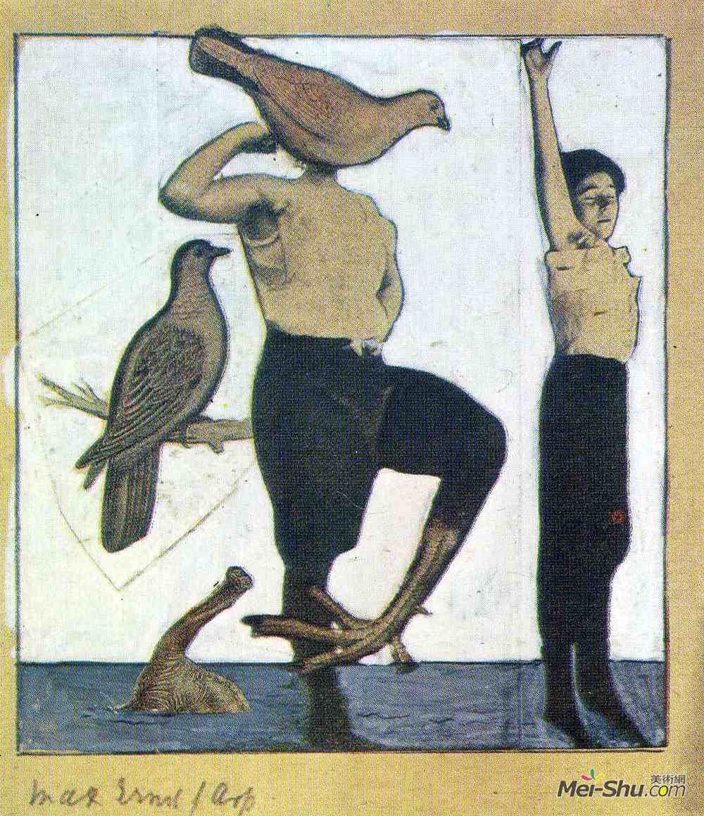 马克斯·恩斯特(Max Ernst)高清作品《瑞士，达达的出生地》