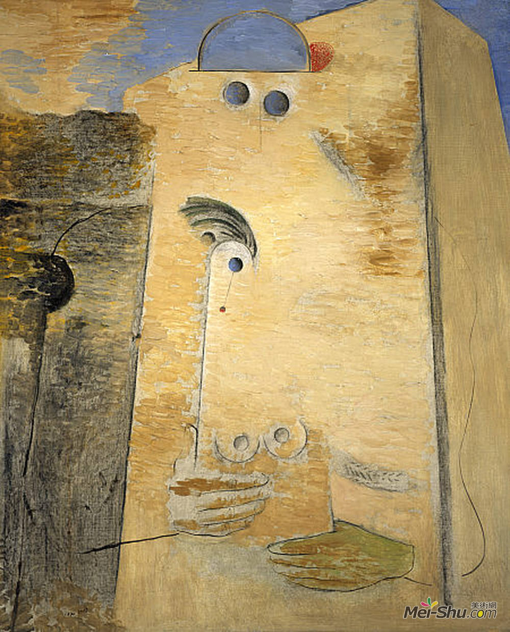 《伟大的情人》马克斯·恩斯特(max ernst)高清作品欣赏