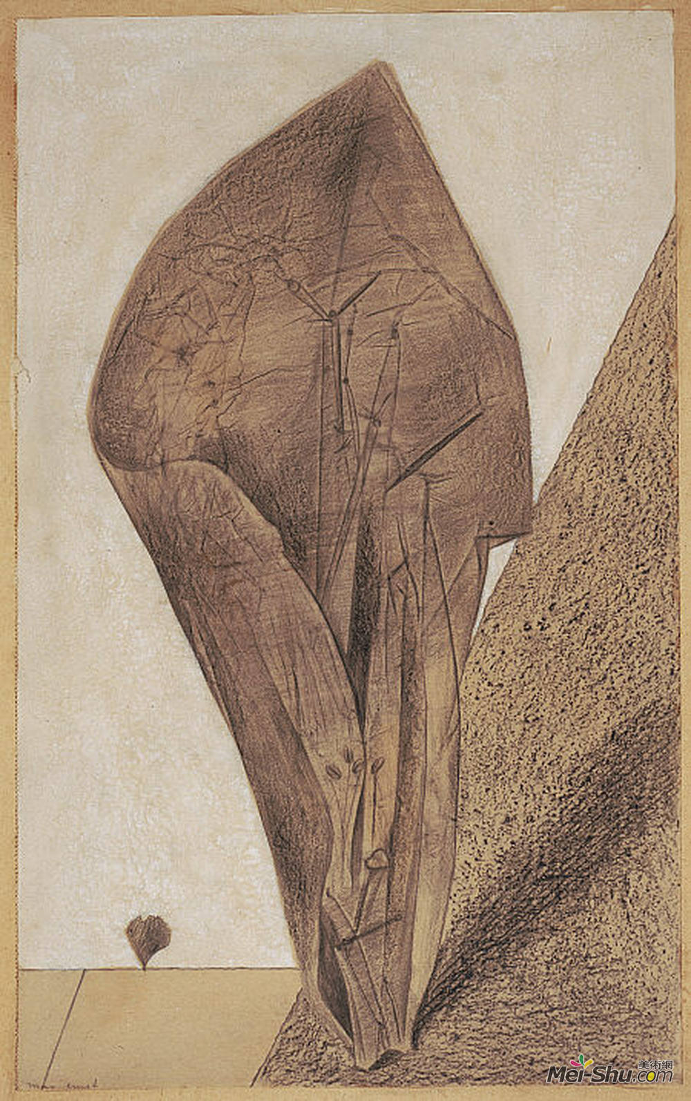 马克斯·恩斯特(Max Ernst)高清作品《她保守秘密》