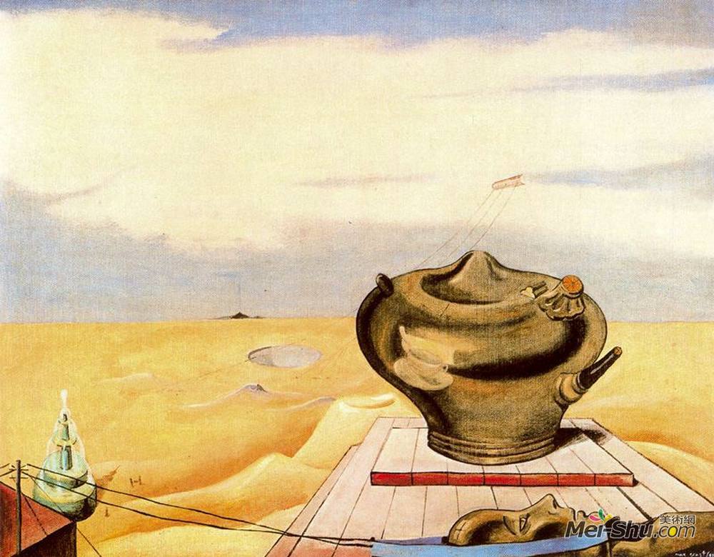 马克斯·恩斯特(Max Ernst)高清作品《海景》
