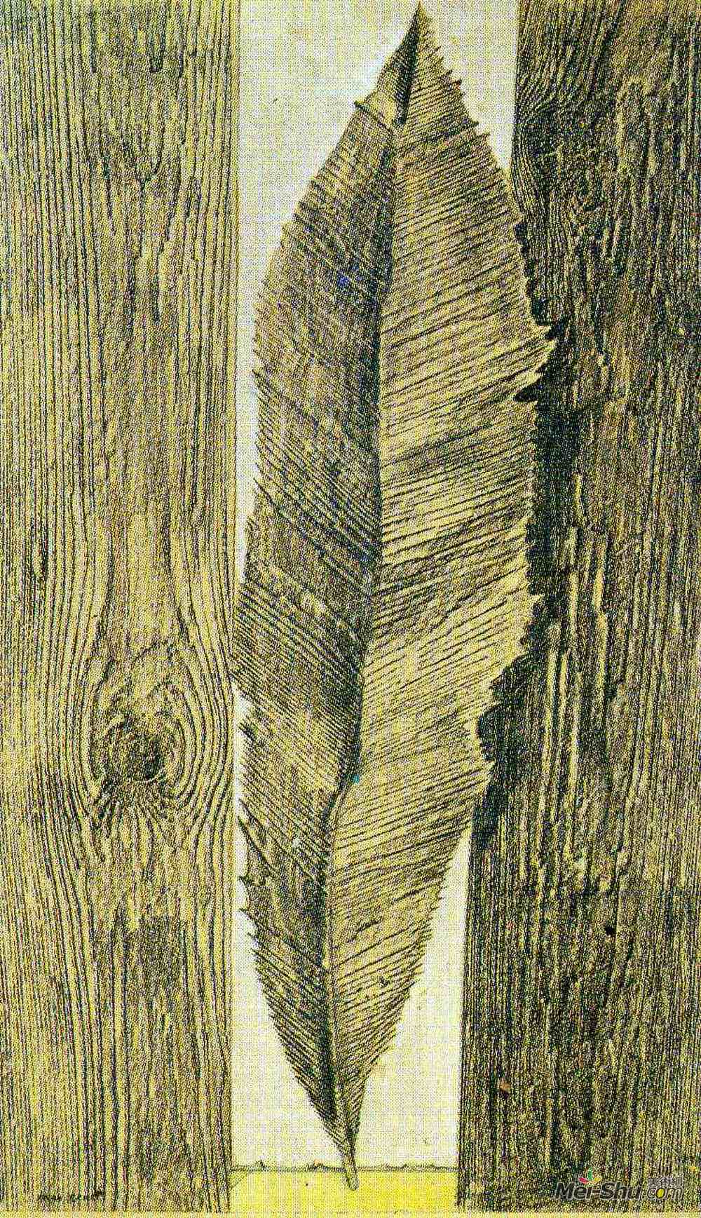 马克斯·恩斯特(Max Ernst)高清作品《叶俗》