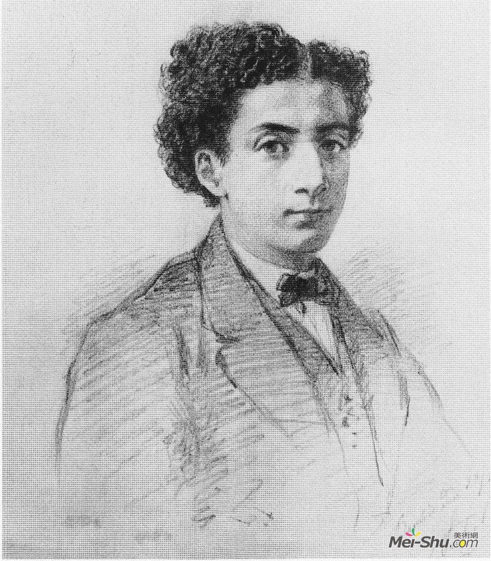 马克思·利伯曼(Max Liebermann)高清作品《十六岁》