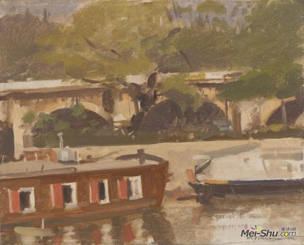 马克斯·梅德拉姆(Max Meldrum)高清作品《新桥小册子》
