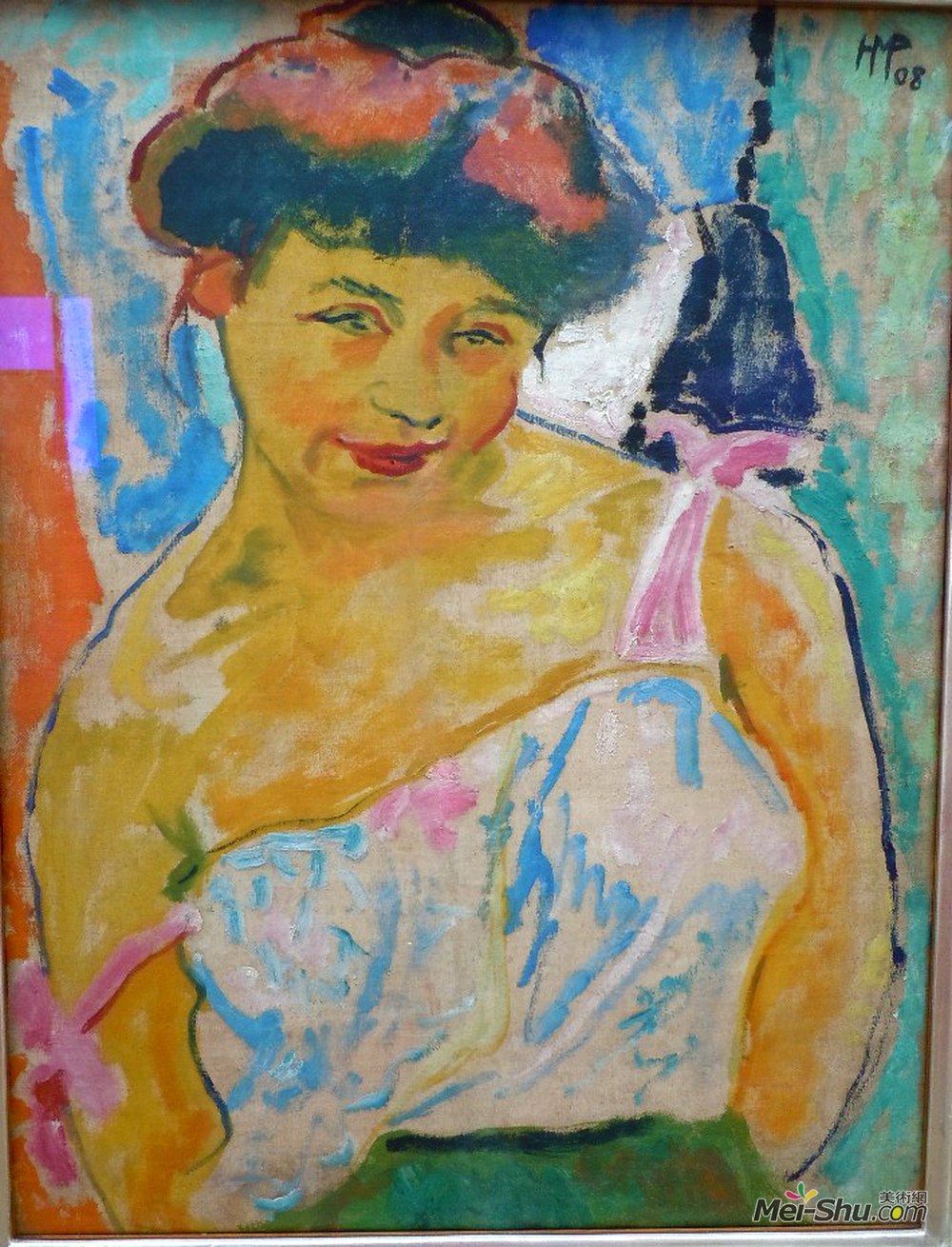 马克斯·佩希斯泰因(Max Pechstein)高清作品《玛姬》