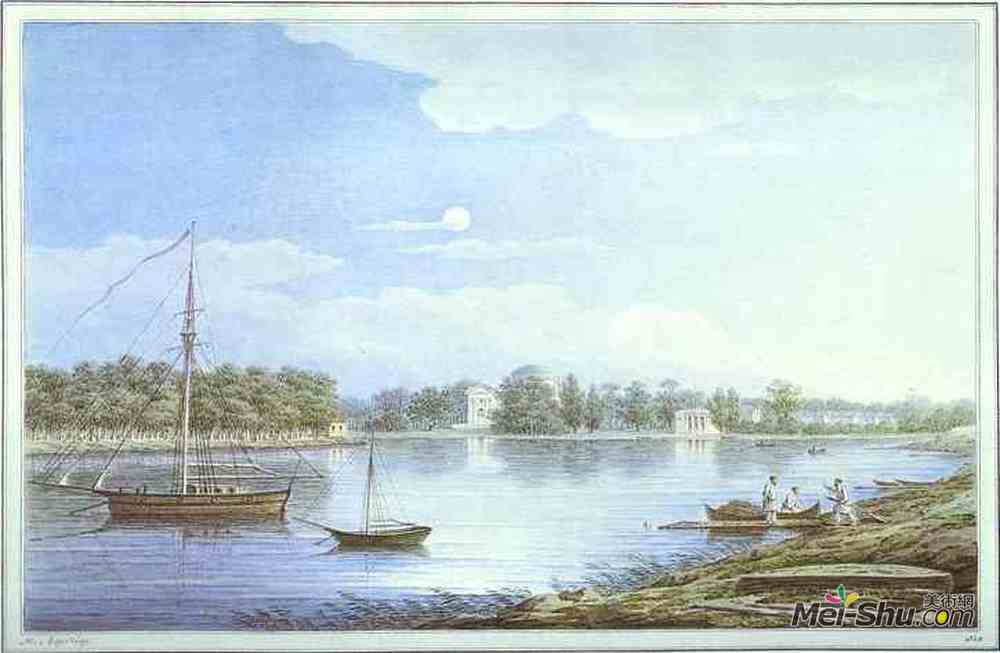 马克西姆沃罗比耶夫(Maxim Vorobiev)高清作品《The Nevka by the Elagin Island》