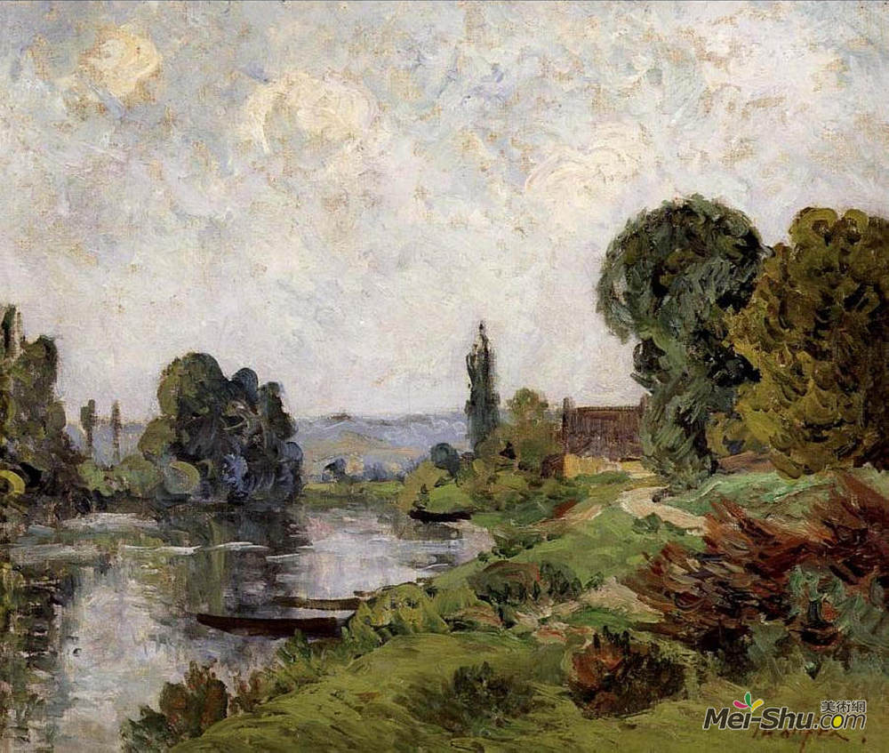马克西姆·莫弗拉(Maxime Maufra)高清作品《景观》