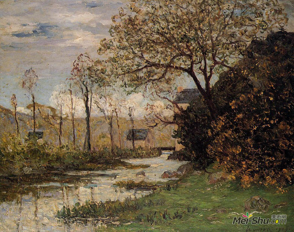 马克西姆·莫弗拉(Maxime Maufra)高清作品《奥雷河》