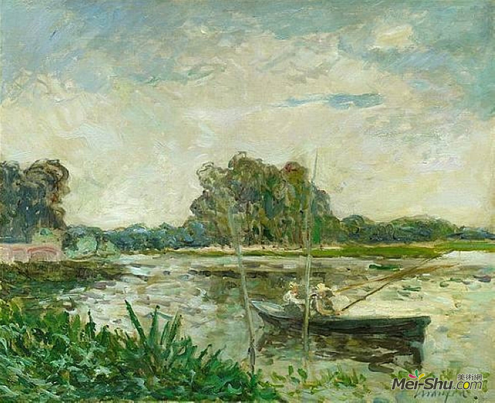 马克西姆·莫弗拉(Maxime Maufra)高清作品《渔民》