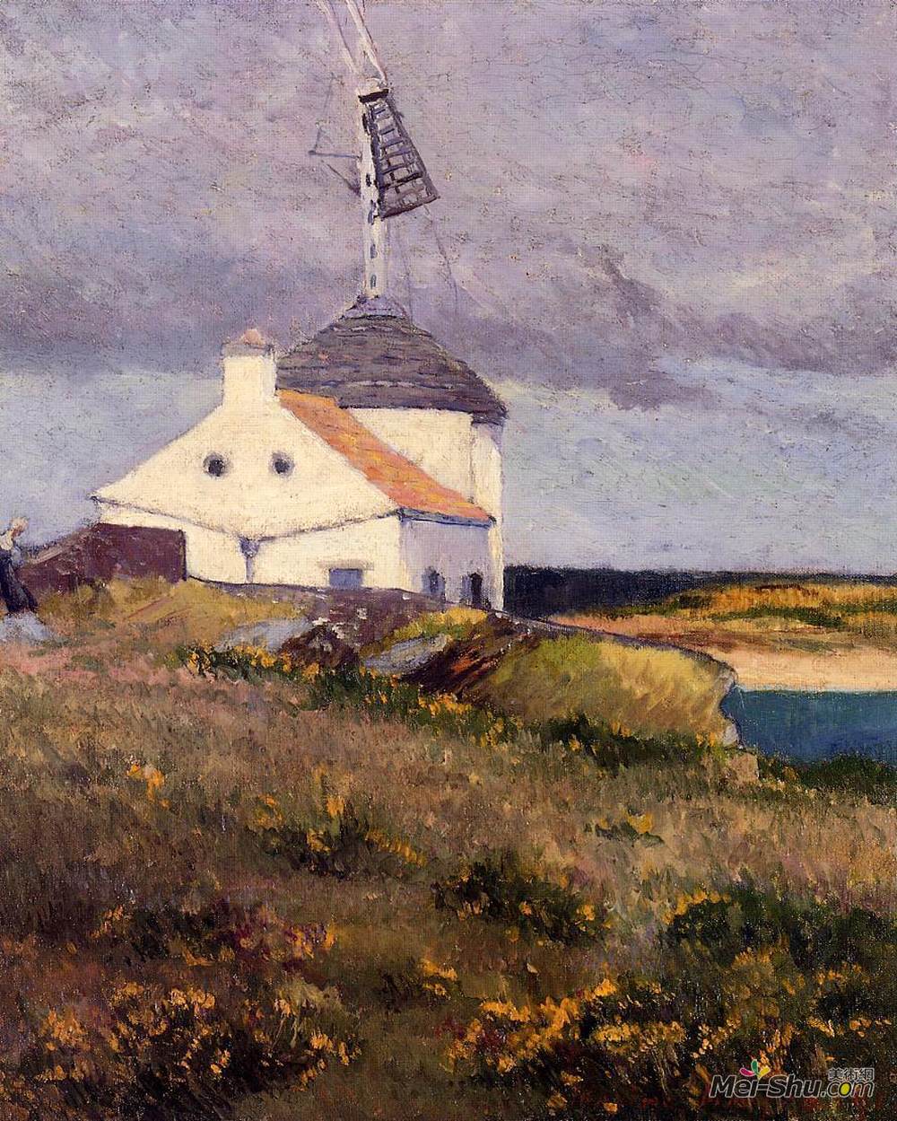马克西姆·莫弗拉(Maxime Maufra)高清作品《信号塔》