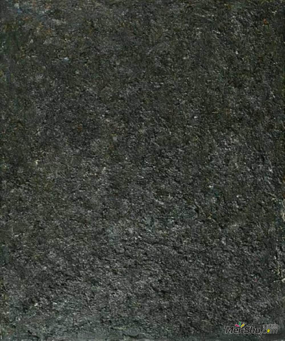 米尔顿·雷斯尼克(Milton Resnick)高清作品《黑暗森林》