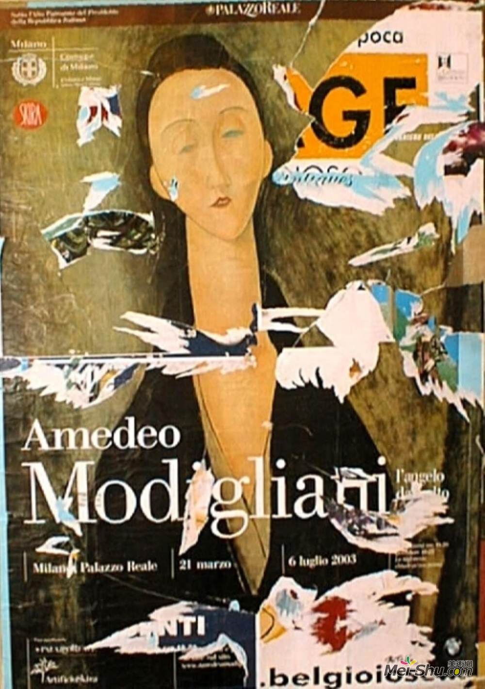 米莫·罗泰拉(Mimmo Rotella)高清作品《莫迪》