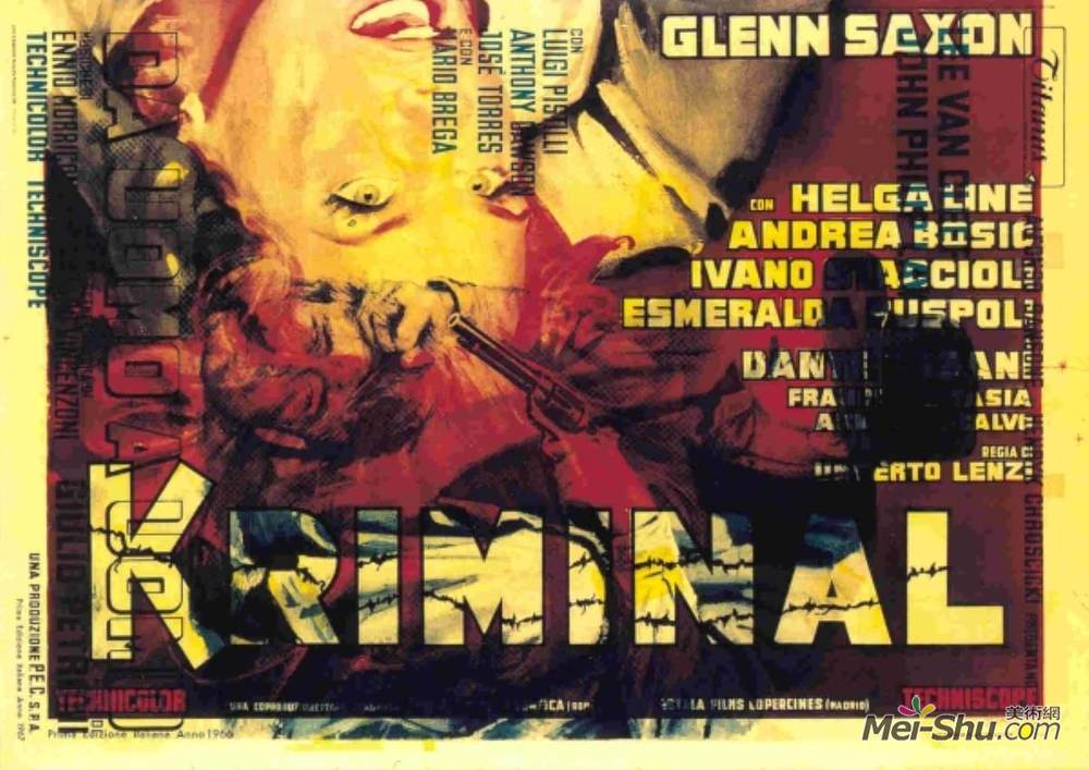 米莫·罗泰拉(Mimmo Rotella)高清作品《克里米纳尔》