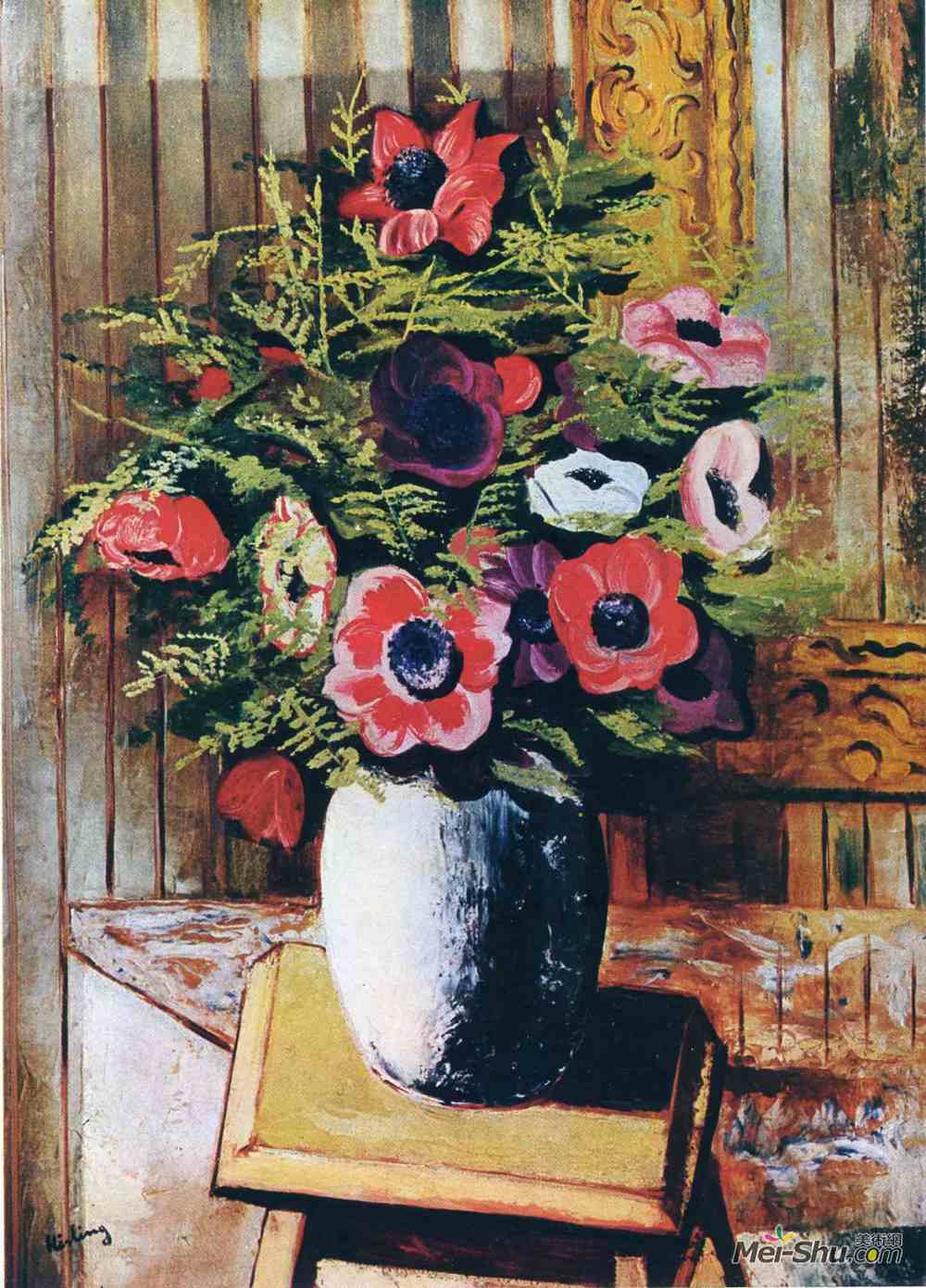 莫依斯·基思林(Moise Kisling)高清作品《无题》
